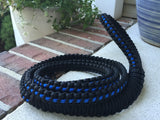 Thin Blue Line, K9 Officer, Law Enforcement Collar and Leash