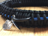 Thin Blue Line, K9, Police, Law Enforcement Dog Collars