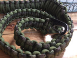 4ft. Paracord Dog Leash with a Black Rifle Sling Clip