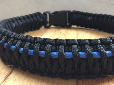 Thin Blue Line, K9, Police, Law Enforcement Dog Collars