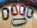 Carabiner:  Add-On for Parracord Dog Lead