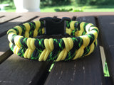 Fishtail Paracord Dog Collar Collection
