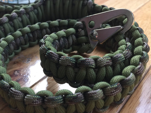4ft. Paracord Dog Leash with a Black Rifle Sling Clip
